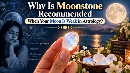 Why Is Moonstone Recommended When Your Moon Is Weak in Astrology?