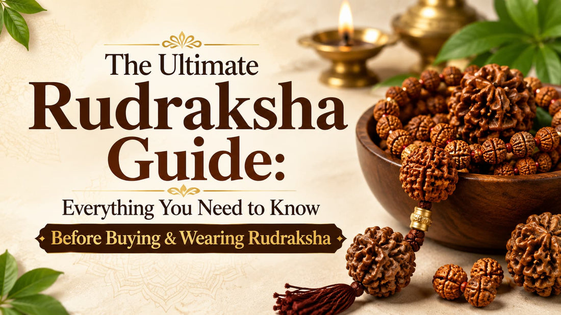 The Ultimate Rudraksha Guide: Everything You Need to Know Before Buying & Wearing Rudraksha