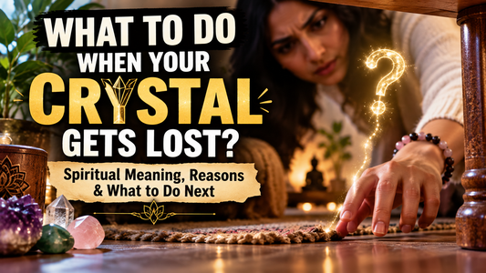 What to Do When Your Crystal Gets Lost?