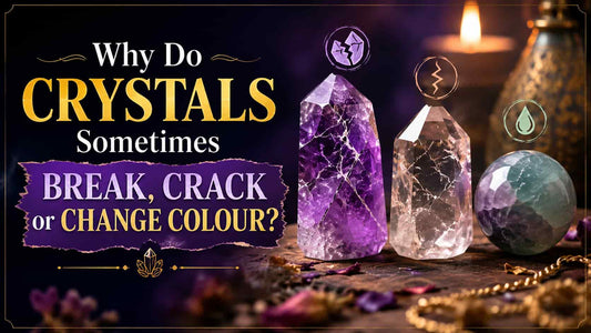 Why Do Crystals Sometimes Break, Crack or Change Colour?