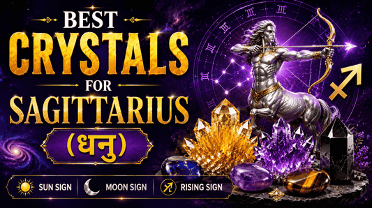 Best Crystals for Sagittarius (धनु) Sun Sign  |  Moon Sign  |  Rising Sign