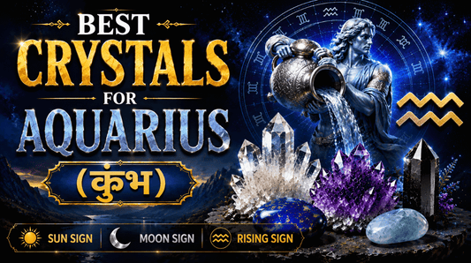 Best Crystals for Aquarius (कुंभ) Sun Sign  |  Moon Sign  |  Rising Sign