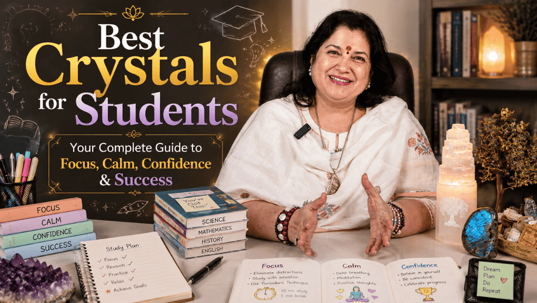 Best Crystals for Students: Your Complete Guide to Focus, Calm, Confidence & Success