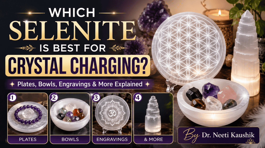 Which Selenite Is Best for Crystal Charging? Plates, Bowls & More Explained