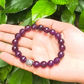 Amethyst Diamond Cut Bracelet For Serenity Seeker