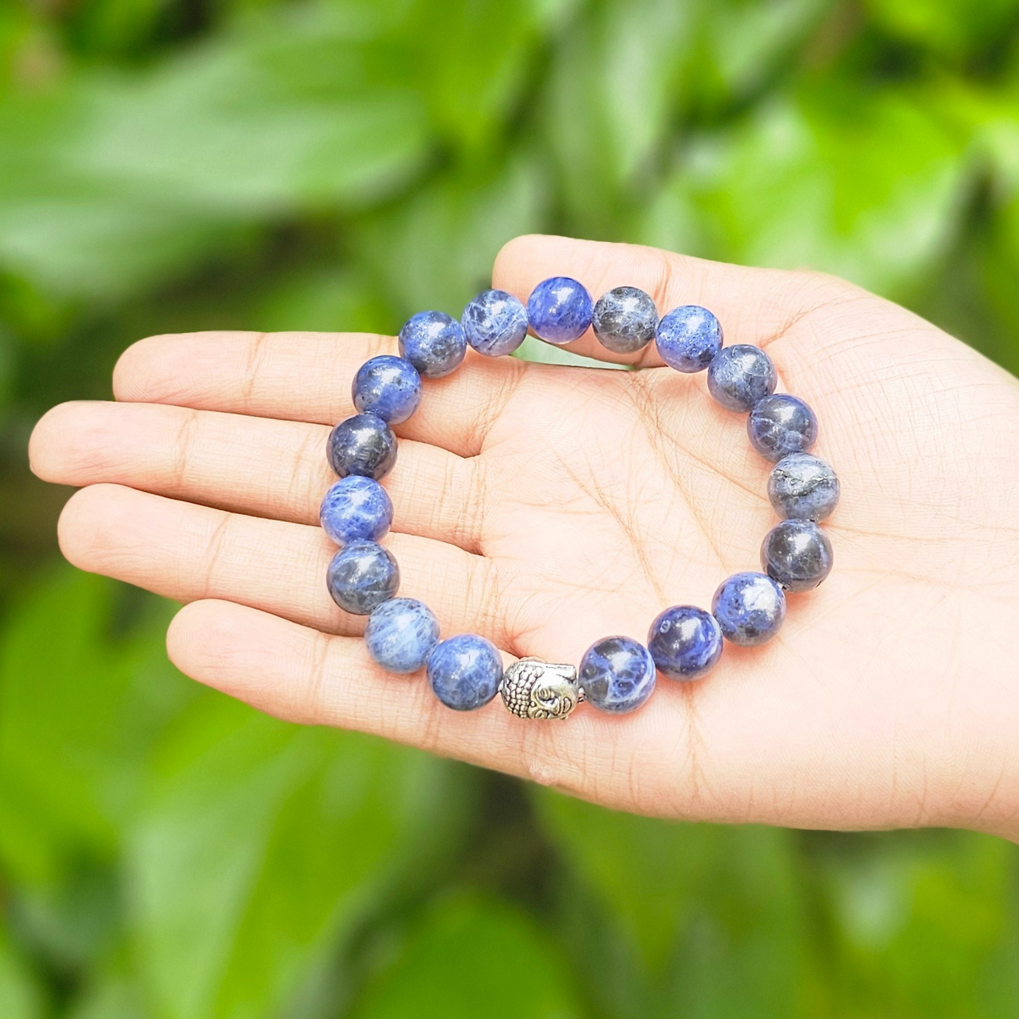 Sodalite Bracelet For Communication & Strengthening Immune System