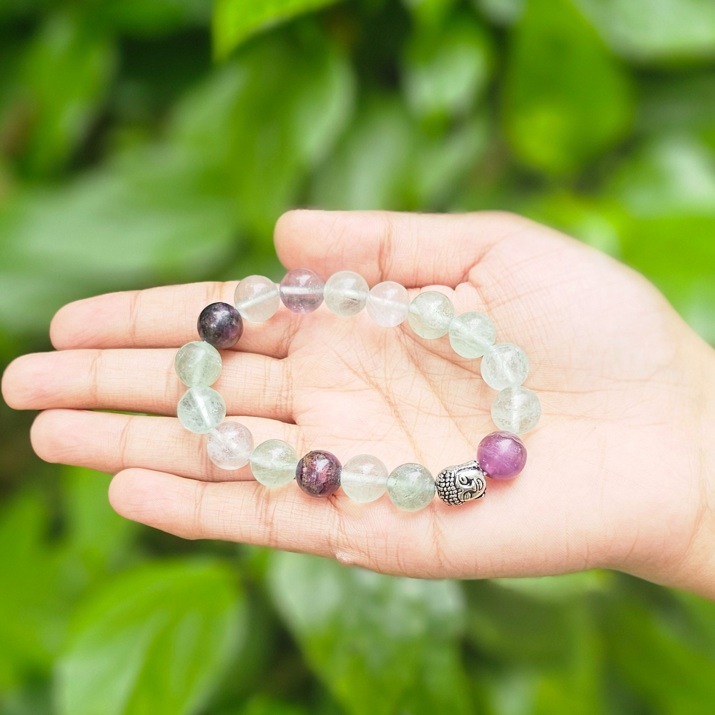 Multi Fluorite Bracelet To Enhance Energy