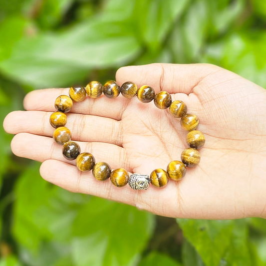 Tiger Eye Bracelet For Willpower & Protection