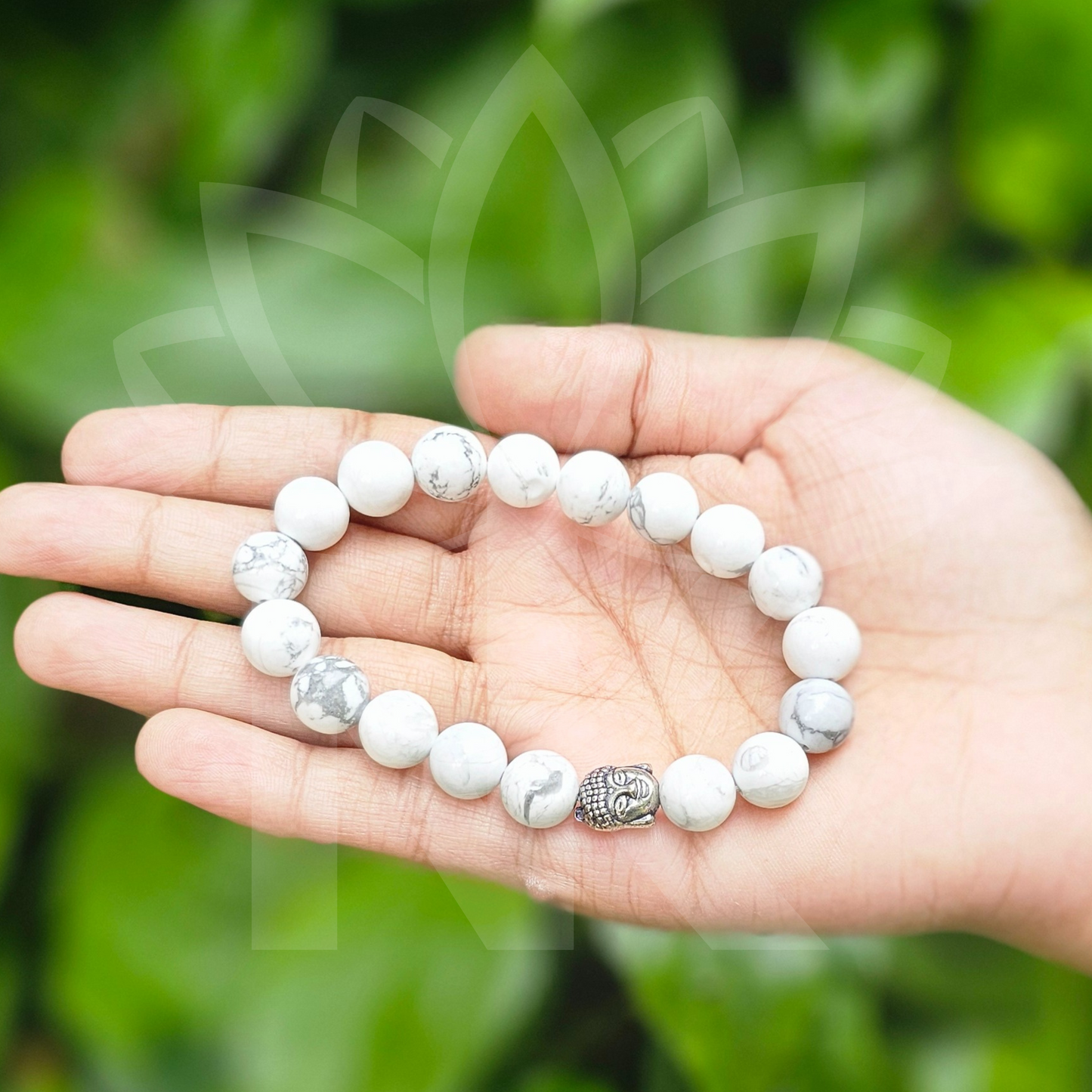 Howlite Bracelet For Calming Effect