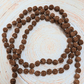 Triveni Shakti Rudraksha Mala – Gyaan, Dhan & Divya Kripa (1 Mukhi, 5 Mukhi & 7 Mukhi Rudraksha)