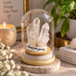 Natural Clear Quartz Cluster Bottle Ornament – Family Unity & Wish Fulfillment Crystal