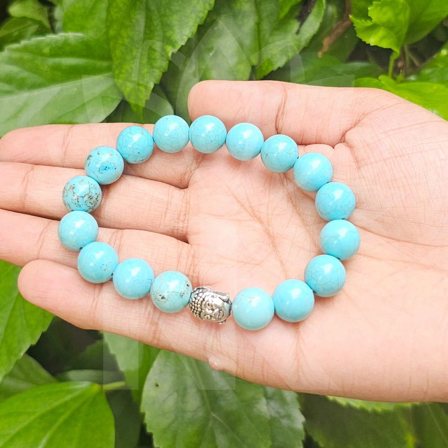 Blue Howlite Bracelet For For Anxiety Relief