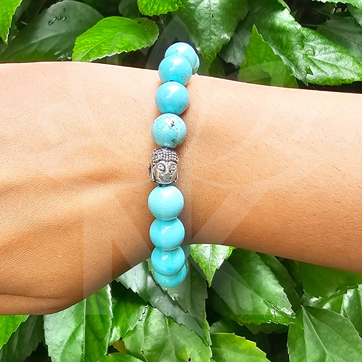 Blue Howlite Bracelet For For Anxiety Relief