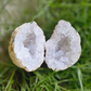 Clear Quartz Geode For Manifestation (Big Size)