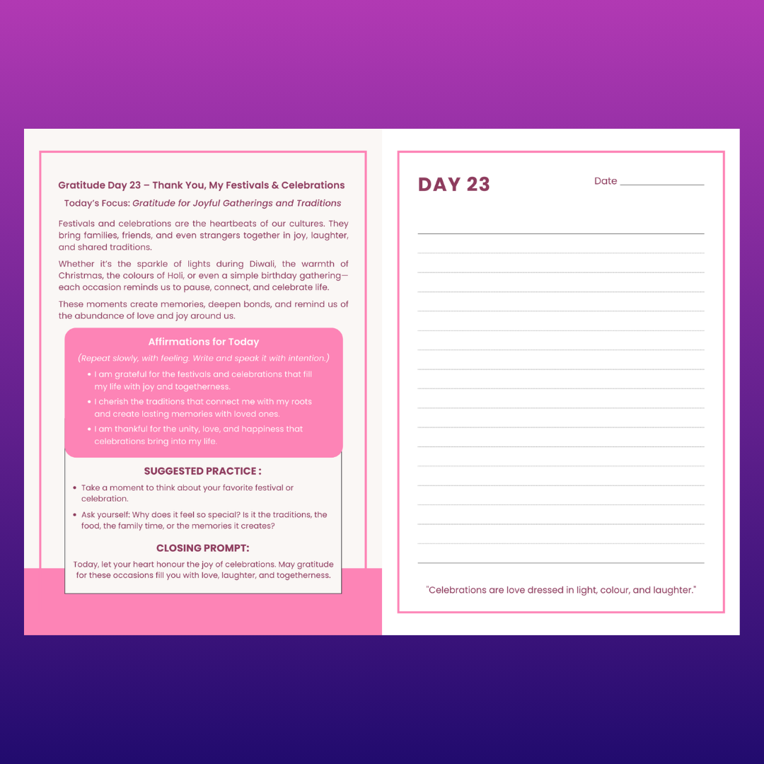 30-Days Gratitude Challenge