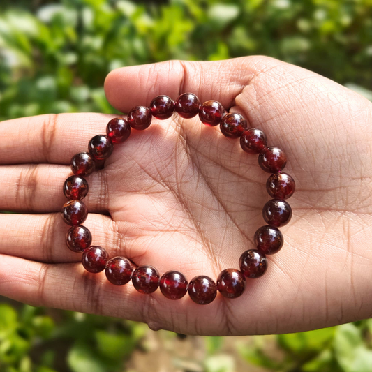 Gomed (Hessonite) Bracelet For Balancing Rahu Energy