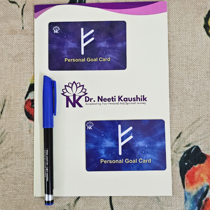 Dream Achiever Personal Goal Card - Dr. Neeti Kaushik's Shop