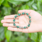 Green Jade + Pyrite  Bracelet To Retrieve Money