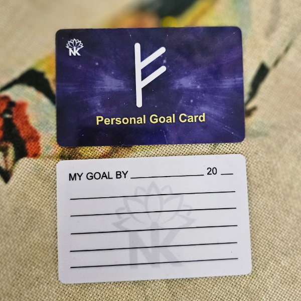 Dream Achiever Personal Goal Card