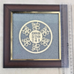 Zibu Golden Symbol Pyrite Dust Frame