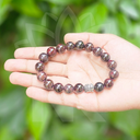 Garnet Bracelet For Grounding-(10mm)