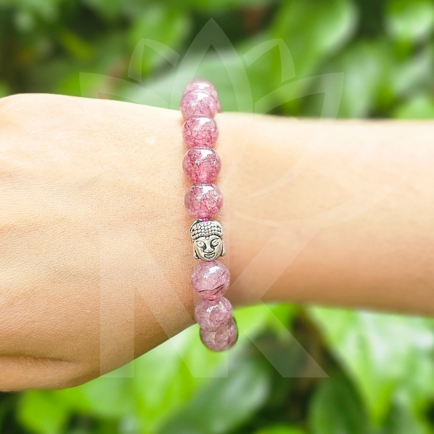 Pink Tourmaline Bracelet For Releasing Stress