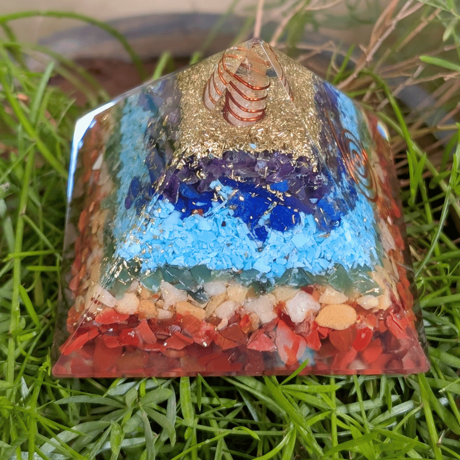 7 Chakra Pyramid For Transformation
