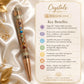 The Manifestation Pen | 7 Chakra Crystal Pen for Intentions, Journaling and Abundance