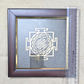 Shree Yantra Golden Symbol Pyrite Dust Frame