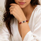 healing crystal 9 chakra bracelet for spiritual growth and energy balance