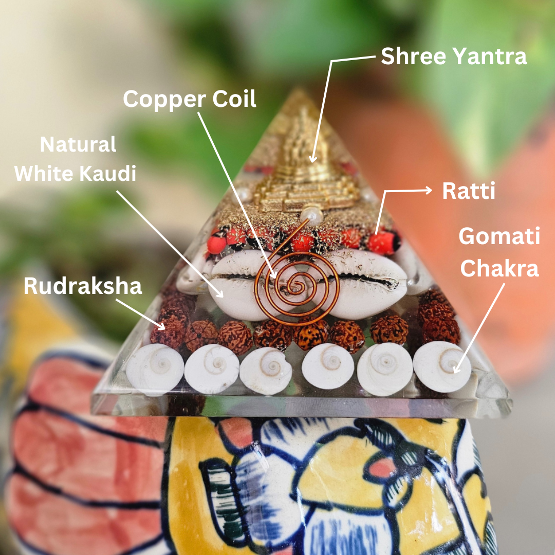 Sri Yantra Maa Laxmi Pyramid