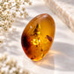 Amber Cabochon Stone for Healing, Protection & Positive Energy