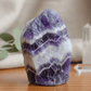 100% Natural & Exclusive Amethyst Chevron Raw Piece For Spiritual Protection & Intuition