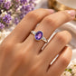 Amethyst 925 Sterling Silver Ring – Healing, Protection & Elegance
