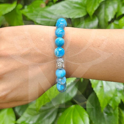 Apatite AAA Quality Bracelet For Manifestation-10mm - Dr. Neeti Kaushik's Shop
