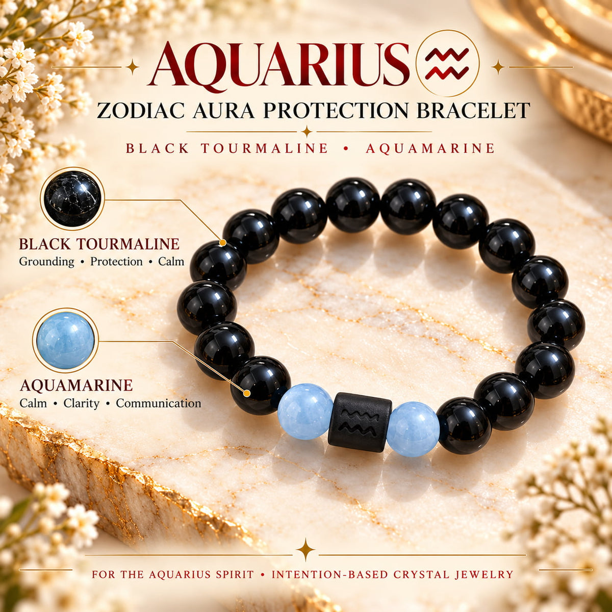 Zodiac Aura Protection Bracelets | All 12 Zodiac Signs