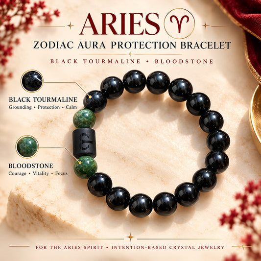Zodiac Aura Protection Bracelets | All 12 Zodiac Signs