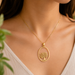 Tree of Life Brass Pendant | Abundance, Protection & Spiritual Growth