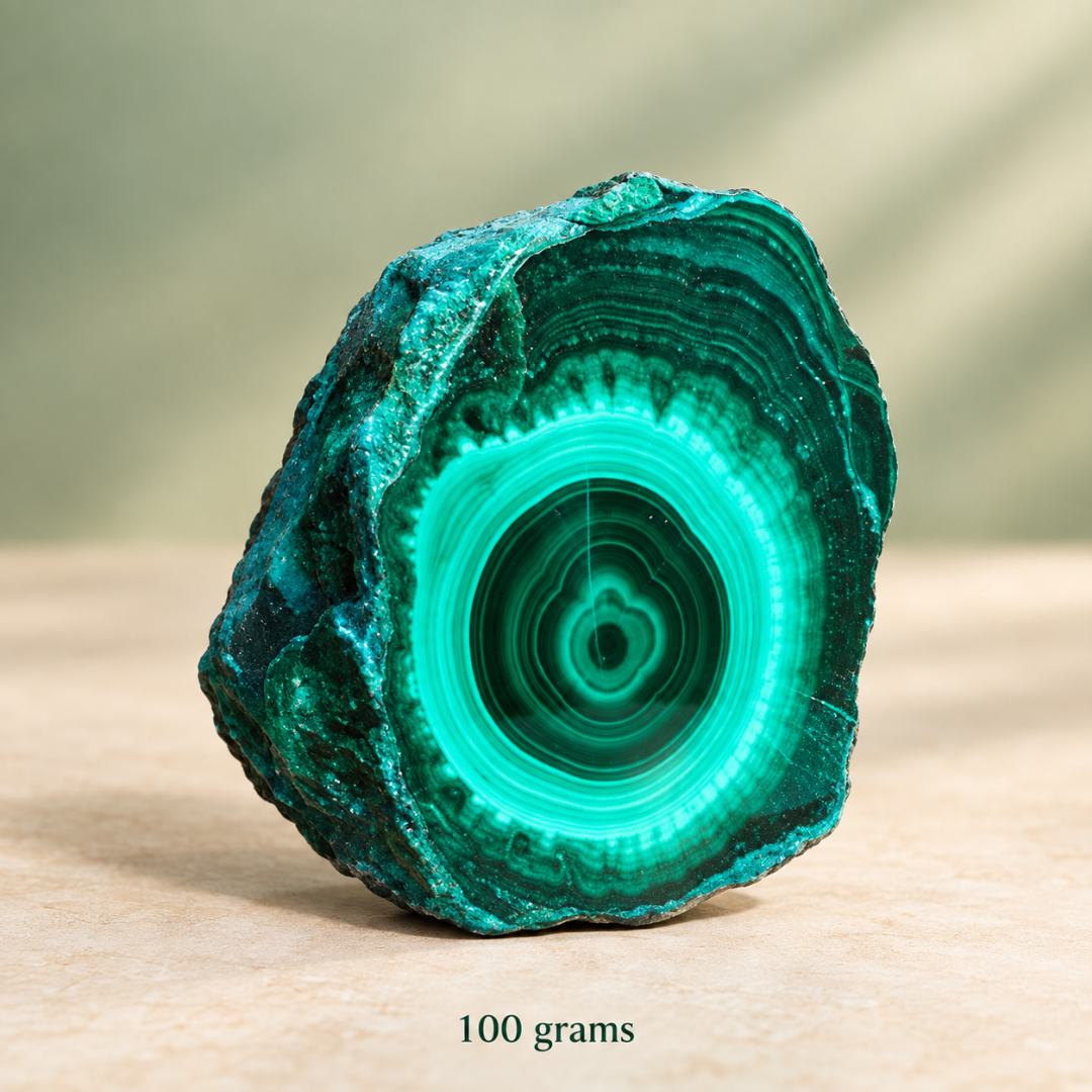 Malachite Natural Raw Piece | Transformation, Heart Chakra and Spiritual Protection