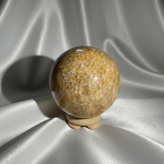 Citrine Sphere To Amplify Your Intentions and Goals