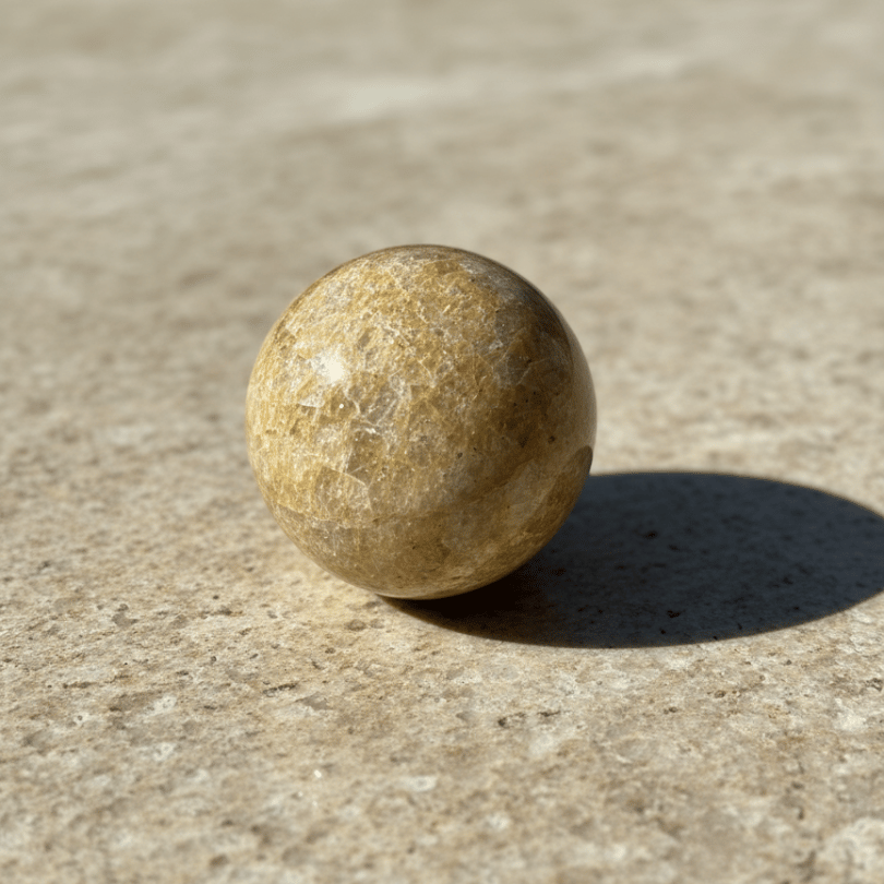 Citrine Sphere To Amplify Your Intentions and Goals