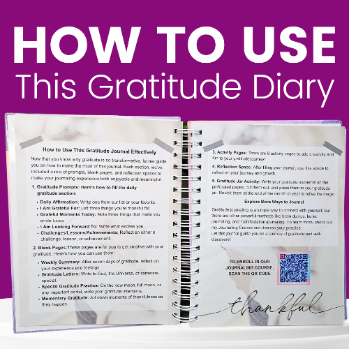 Gratitude Journal Diary - A Transformative Journey to Positivity & Abundance