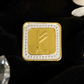 Fehu Symbol Silver Coin – Norse Rune for Wealth, Prosperity & Success