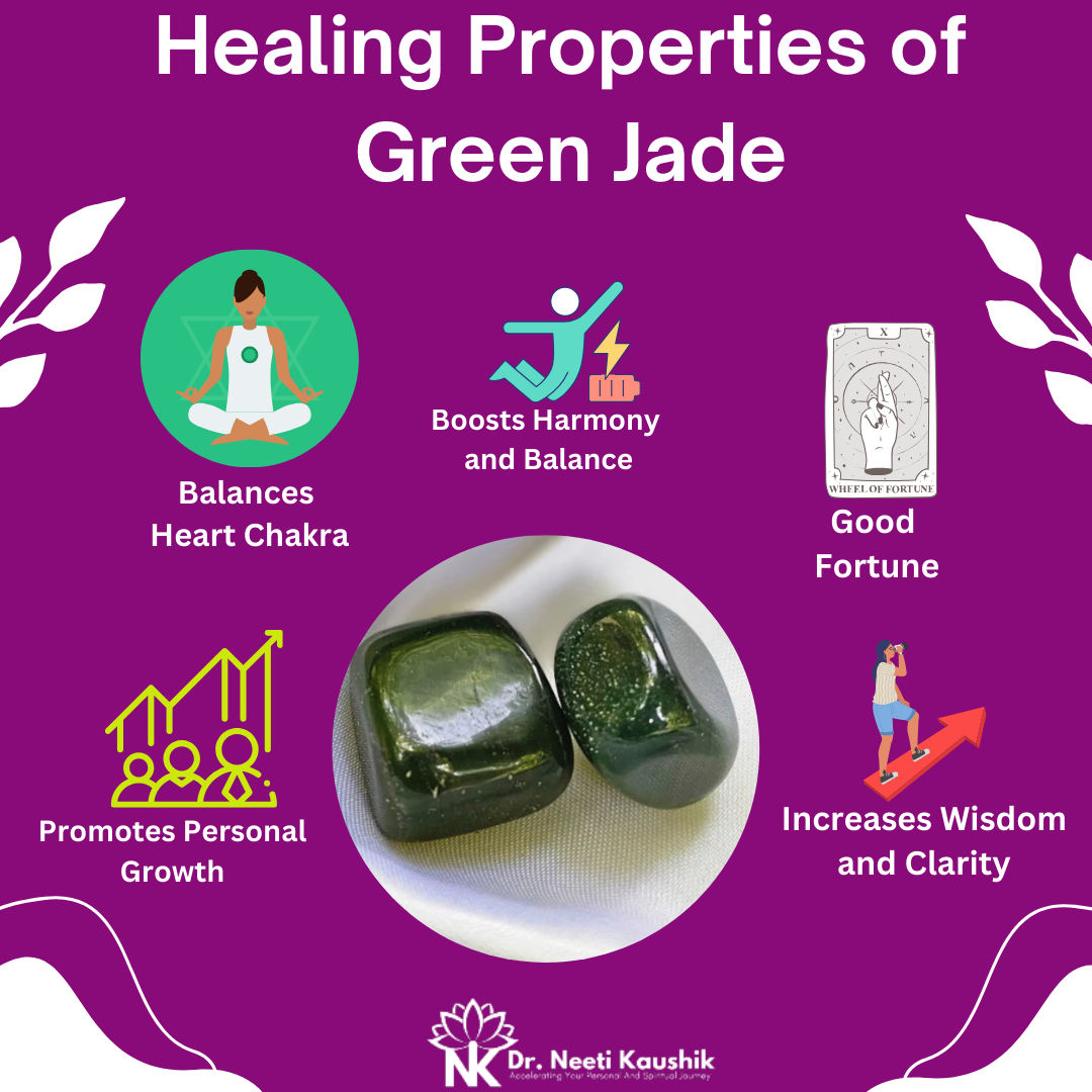 Green Jade Tumble Duo For Good Fortune