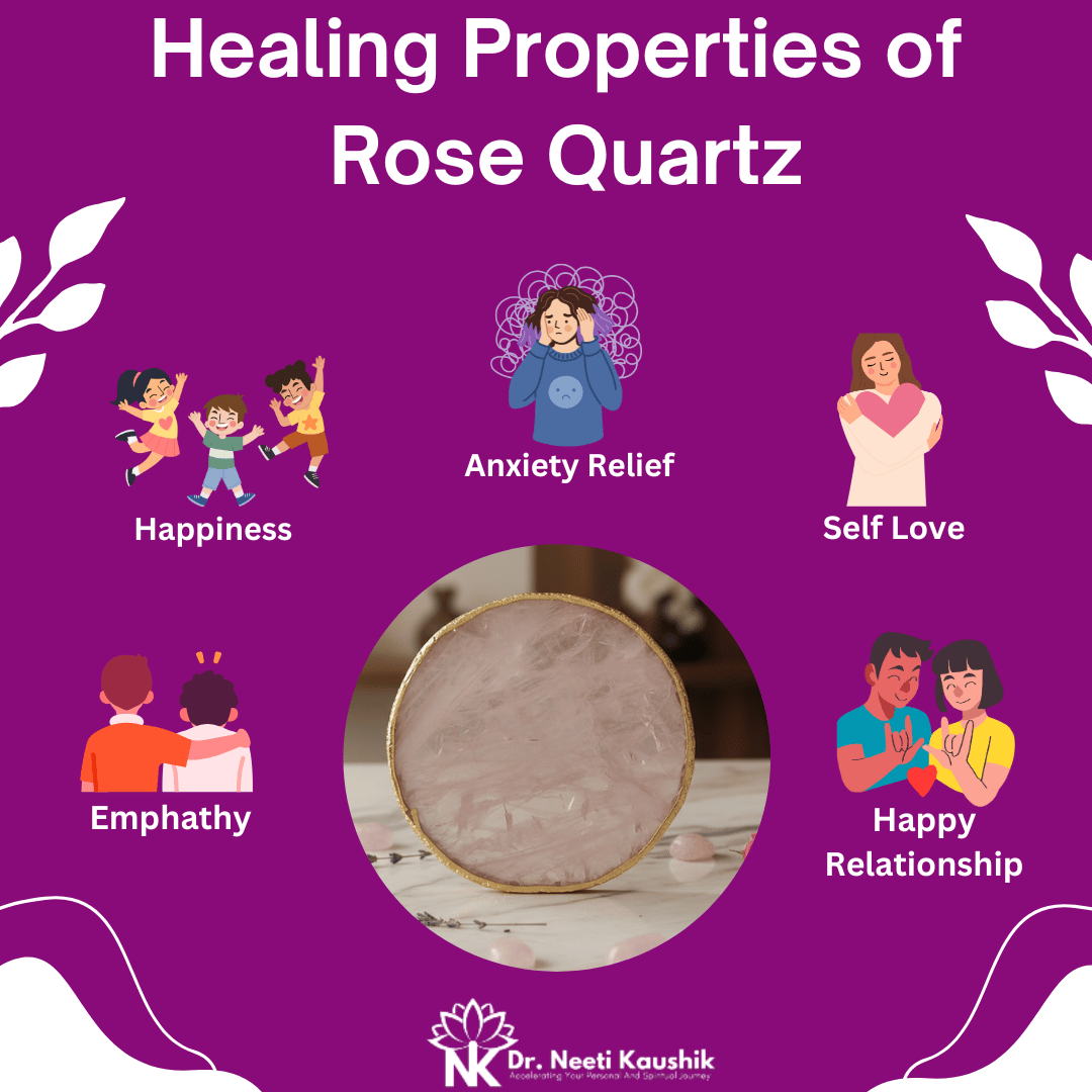 Rose Quartz cluster for love and emotional healing