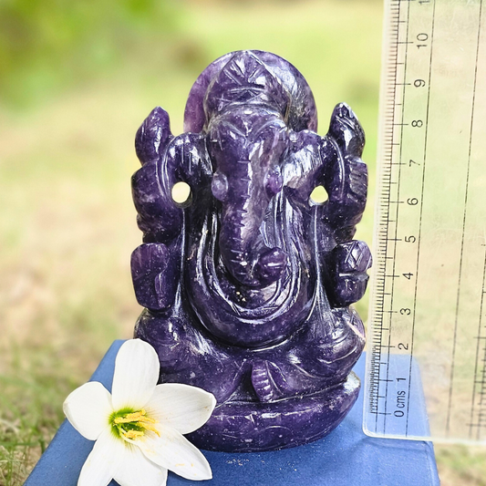 Lord Ganesha In Amethyst