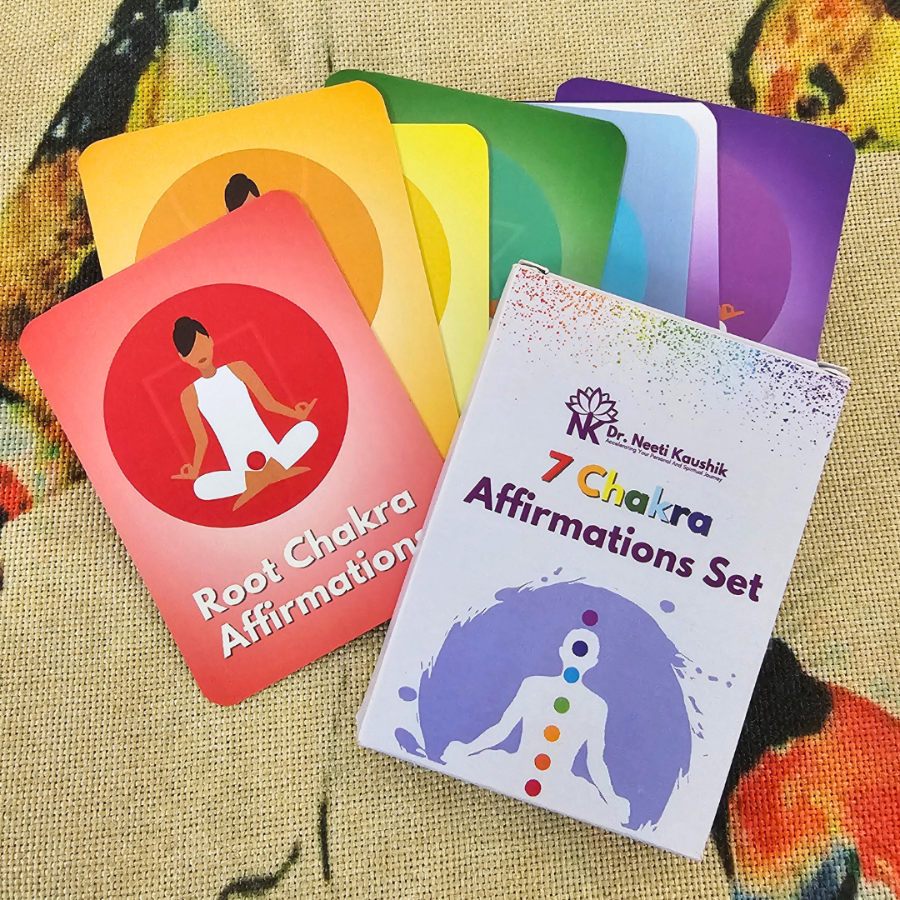 7 Chakra Affirmation Card Set