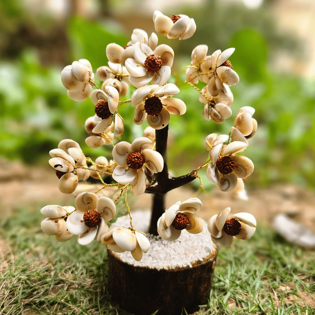 Gomti Chakra Tree With RUDRAKSHA