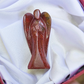 Red Jasper Angel For Grounding (2 Inch)