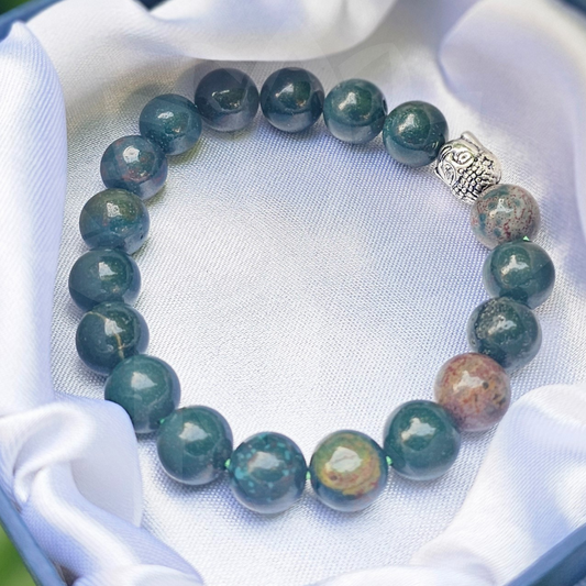 Bloodstone Bracelet For Courage